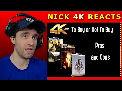 Pros & Cons to Buying 4K Blu-Rays | NICK 4K REACTS