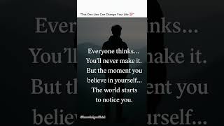 "This One Line Can Change Your Life 💯"#motivationalshorts #motivation #quotes #selfimprovement