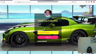 creating a transparent login page with user image