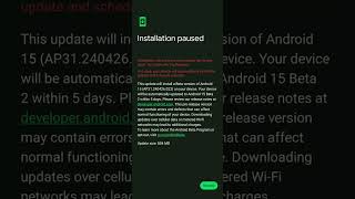 Android 15 beta 2  incoming update