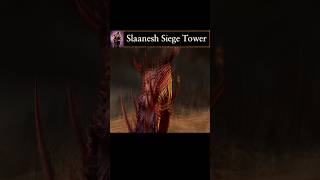 When the Undivided Chaos Warrior use Slaanesh Siege Tower for the First Time