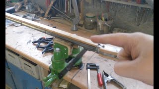 Swivel breech rifle scratch build pt 29 making the first sideplate