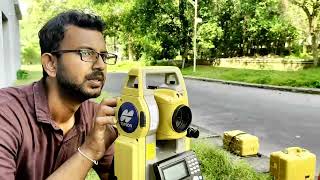 Angle and distance measurement - (Topcon Part-4)