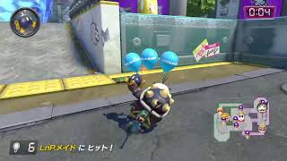 【MK8DX】オールカップツアー2022 きのこ・こうらカップ NvK◇えぢから視点