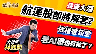 2023.12.12 林鈺凱分析師【長榮大漲  航運股即將解套？  依樣畫葫蘆  老AI股也有救了？】 股林高手