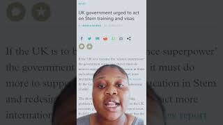 UK to give out STEM Visas #education #uknews #stemeducationforkids #government #visa #students