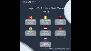 Seamless connections, boundless possibilities! 🌍✉️ Explore KMI Cloud's global messaging routes.