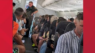 1 in custody after alleged bomb threat on plane leaving St. Pete-Clearwater International Airport