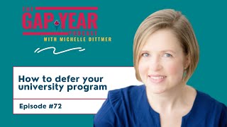 How to defer your university course | Episode 072