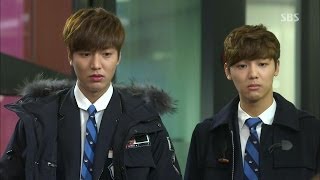 [SUB] 이민호, 다른 남자 만나는 박신혜에 "여보" @상속자들 19회