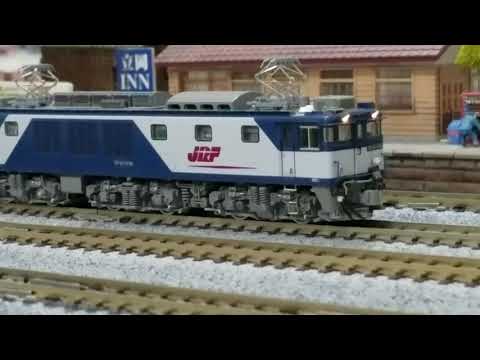 Kato3024-1 EF64 1036 4074レ　ブロワー音付き