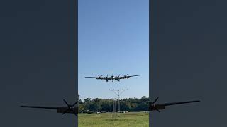 Historic B29 Superfortress landing in Cincinnati