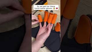 🔔 🎗️ Effortless Exercise Automatic Hand Trainer Gloves #shorts #gadgets