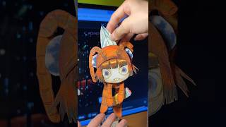 Flea Paper Puppet Tutorial! 🎨 #art #craftideas
