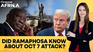 US Bill Seeks Sanctions on South Africa; Ramaphosa Accused of Hamas Ties | Firstpost Africa | N18G