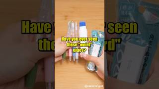 Have you ever seen these "weird" glues? #shorts