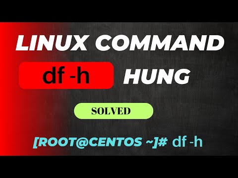 df  -h command hung in linux servers|solved|rhel|centos|ubuntu