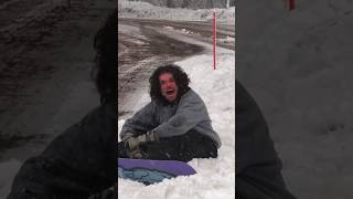 Random front flip #failfriday #extremekitchen #adventure #snowboard #fail