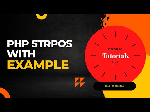 Php Strpos With Example | Tutorials | Beginners | Coding | Step By Step | #Ep 2