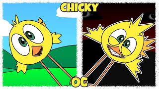 My Sprunki OC: Chicky (from Where's Chicky)