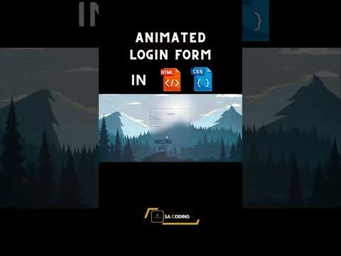 Animated Login Form
