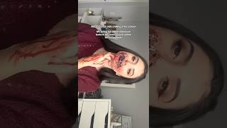 SAFETY PIN MOUTH HALLOWEEN SPFX MAKEUP 💄👻🎃 #beautytips #makeuptutorial #halloweenmakeup #spfx