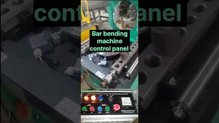 Bar bending machine control panel #barbendingmachine #panelwiring #plcwiring