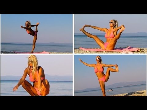 Yoga Flying "V" Pose