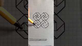 3D art effect #shorts #easy #illusion #3deffects #3dart