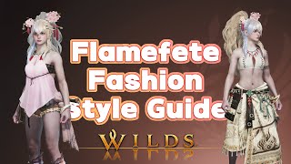 Flamefete Fashion Style Guide | Monster Hunter Wilds | 4K