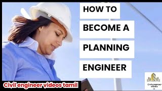How to Become a Planning Engineer? | Planning Engineer Job Role in Construction