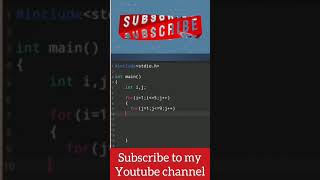 C program to print Star pattern program || c language programming || #shorts #harrybhai