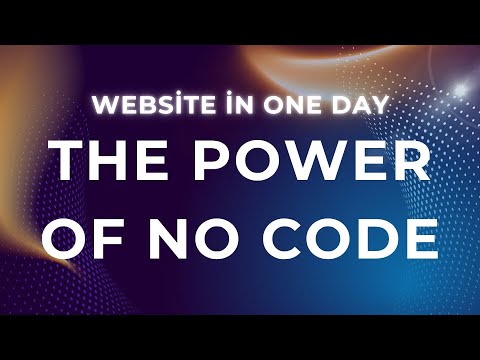 The Power of No Code Create Your Business Website in One Day