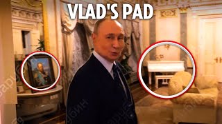 Putin gives RARE tour of his luxurious Kremlin apartment