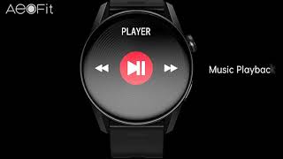 Aeofit Polaris Pro - Bluetooth Calling smartwatch