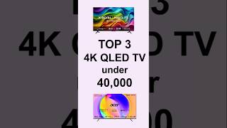 Top 3 QLED TV under 40000 in India 2025 | 4K Smart TV 43 inch 55 inches