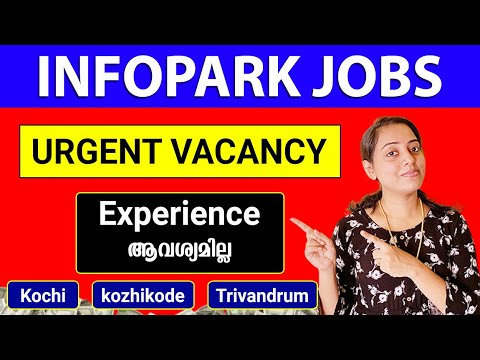 Infopark/Technopark/Cyberpark ജോലി ഒഴിവുകൾ | Experience ആവശ്യമില്ല | Urgent Vacancies | Any Degree
