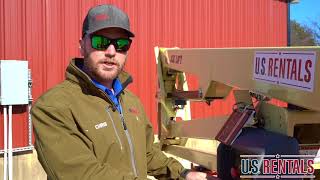 U.S. Rentals: JLG 350 Towable Boom Lift Tutorial