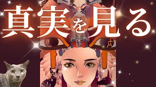 大丈夫、貴方は真実を見抜く力を持っています✨👀✨心の目を開き、見えない真実を感じ取ってください⭐️見た時がタイミングです❤️［占い/タロット/オラクル/ライオンズゲート/潜在意識/統合調和］