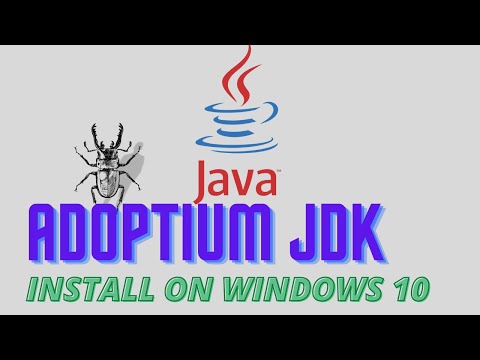 Installing Adoptium JDK on Windows