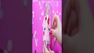 DIY unicorn craft | DIY school supplies #diy #youtubeshorts #craftsideas