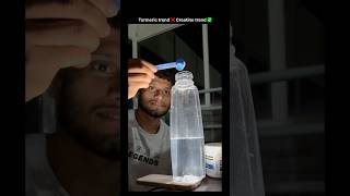 Termeric trend ❌ creatine trend ✅ #trendingshorts #trend #trendno1 #no1