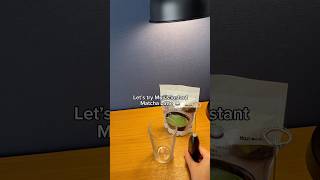 Muji Instant Matcha Latte🍵🇯🇵 #matcha  #muji #matchalatte #instantmatcha #tea