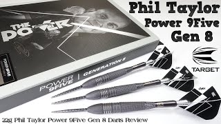 Target PHIL TAYLOR Power 9Five Generation 8 Darts Review