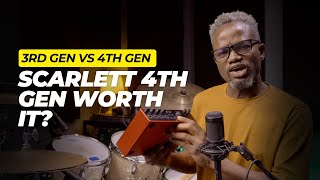 Is the Focusrite Scarlett 18i16 4th Gen Worth It? Features & Drum Demo + 3rd Gen Comparison
