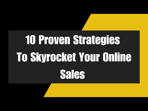 10 Proven Strategies To Skyrocket Your Sales | #growthsales | Business Growth #Strategies | #sale