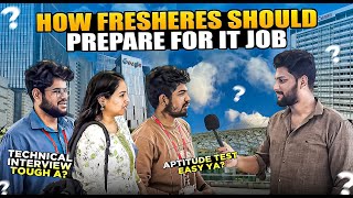 How Freshers Can Prepare for IT Jobs 🤯 Real Tips from IT Professionals | How to Get IT Job in Tamil