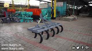 D Model 9 tynes cultivator