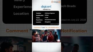 digicert is looking to hire for #softwareengineer | Bangalore | Apply jobs on bitLabs jobs