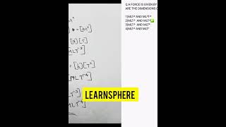 Units and measurements #jee #jeephysics #keamphysics #learnsphere #education